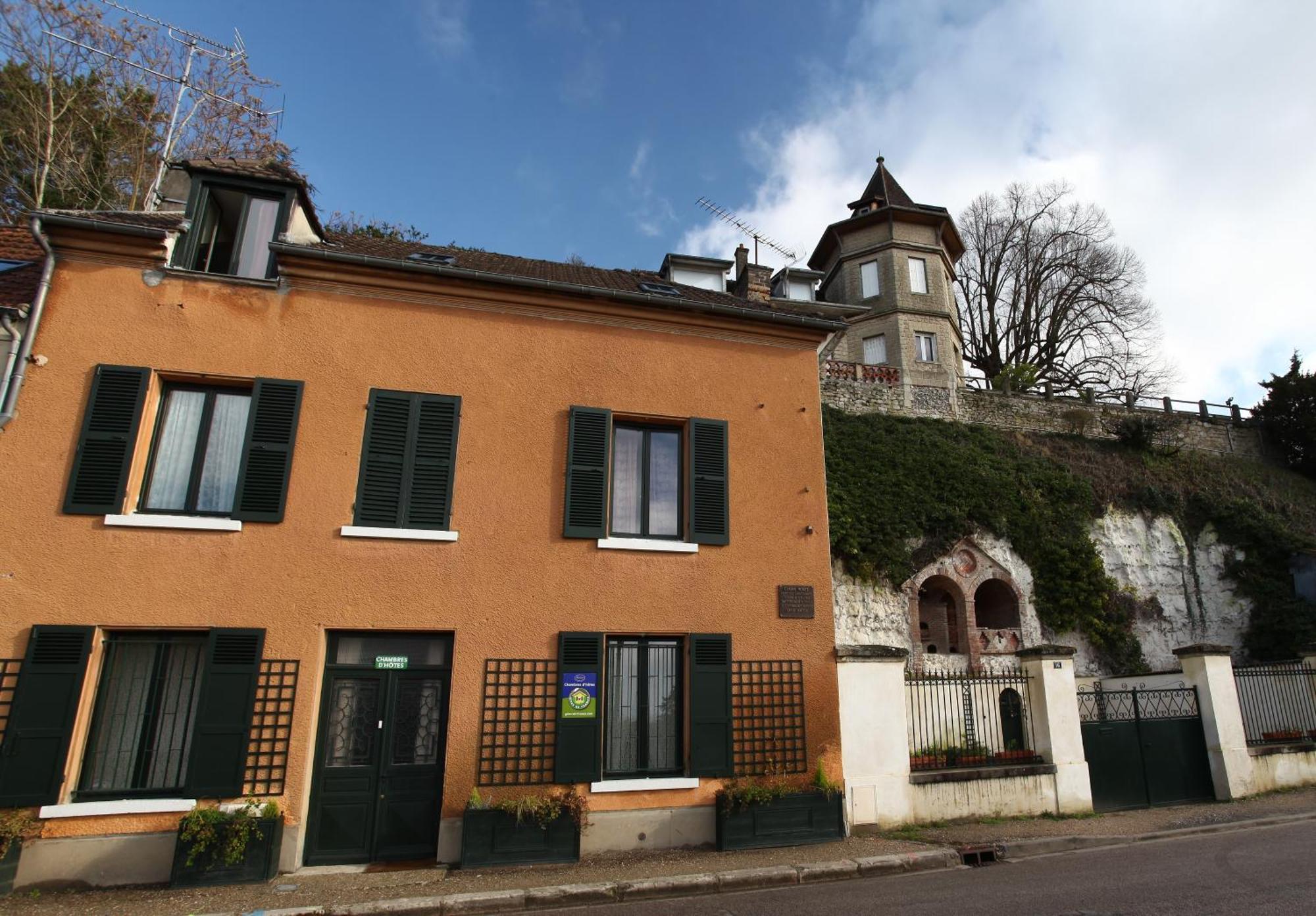 Maison Ou Claude Monet Vecut A Vetheuil Bed & Breakfast Ngoại thất bức ảnh